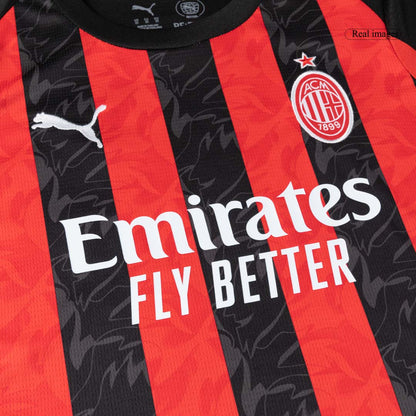Jeugd AC Milan Thuis Tenue 2025/26