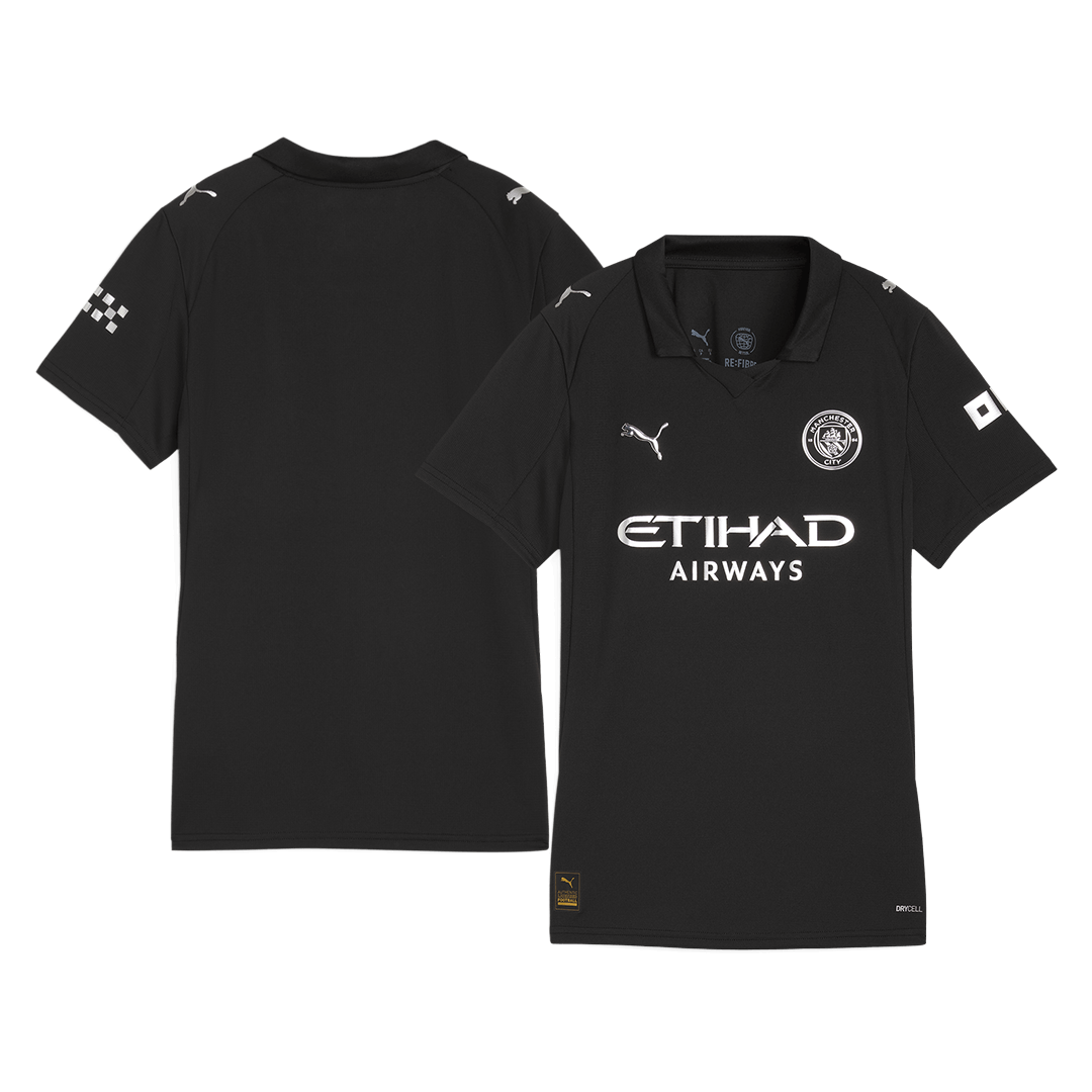 Dames Manchester City Uit Voetbalshirt 2025/26