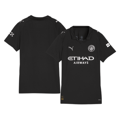 Dames Manchester City Uit Voetbalshirt 2025/26