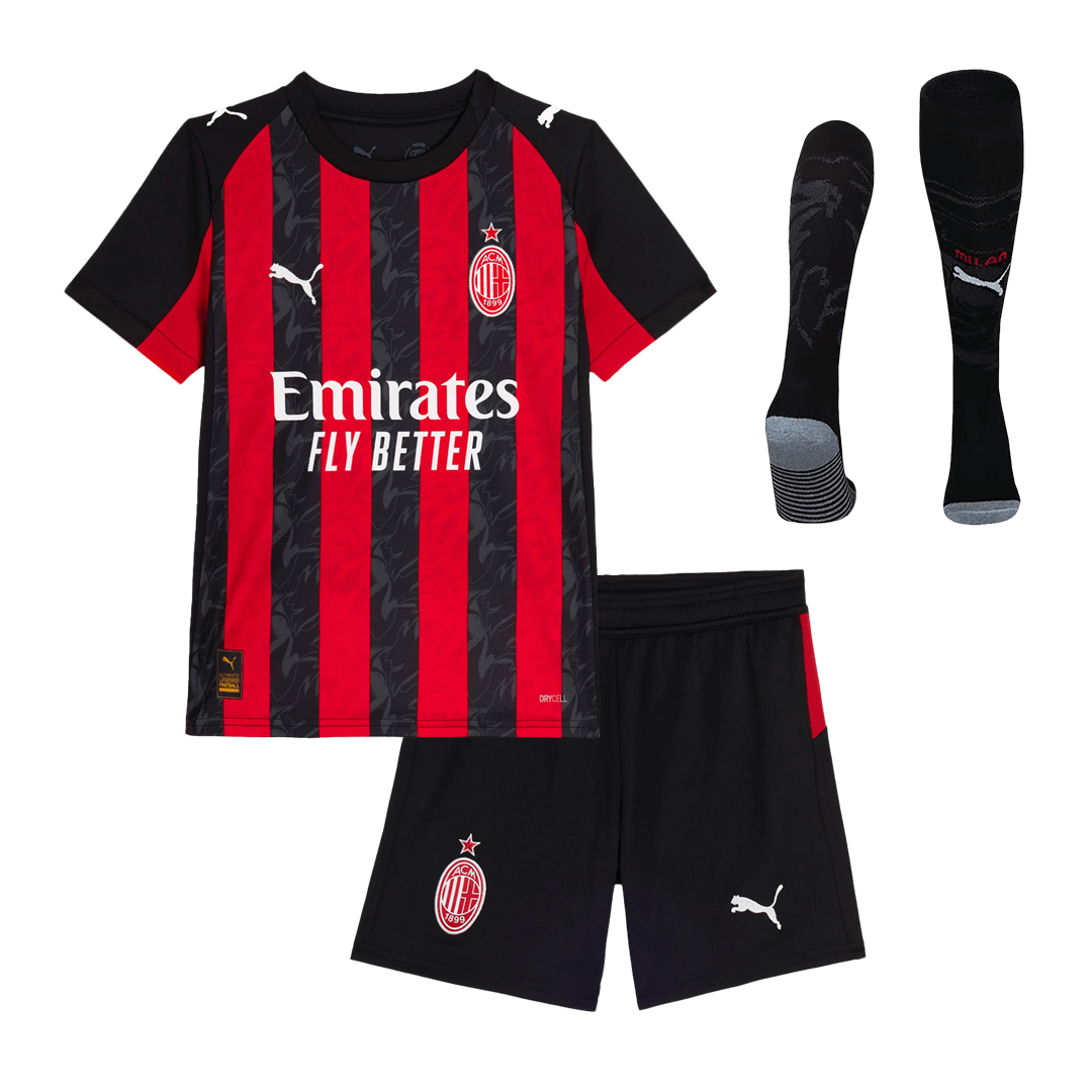 Jeugd AC Milan Thuis Tenue 2025/26