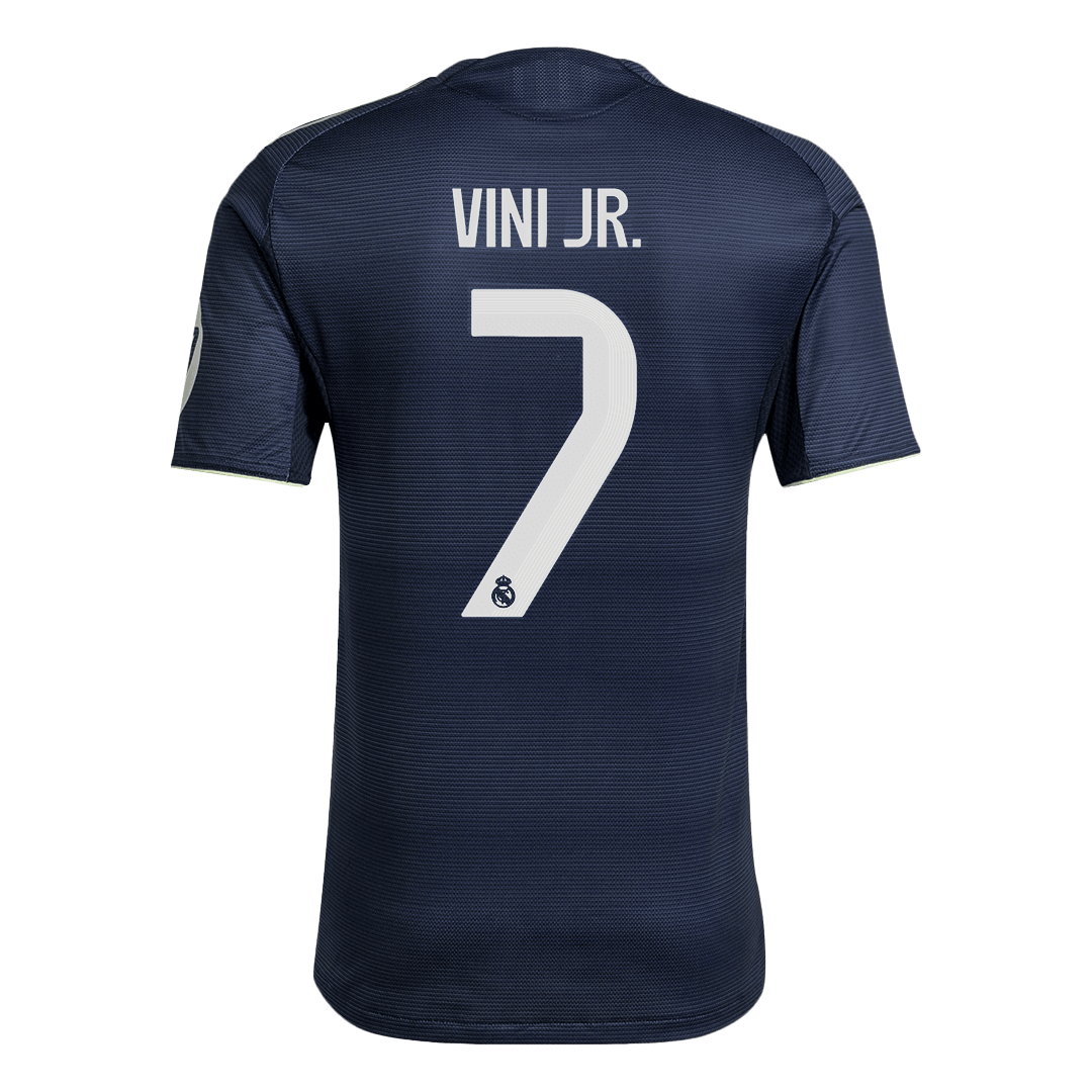 Maillot de football extérieur VINI JR. #7 Real Madrid 2025/26 - Coupe slim
