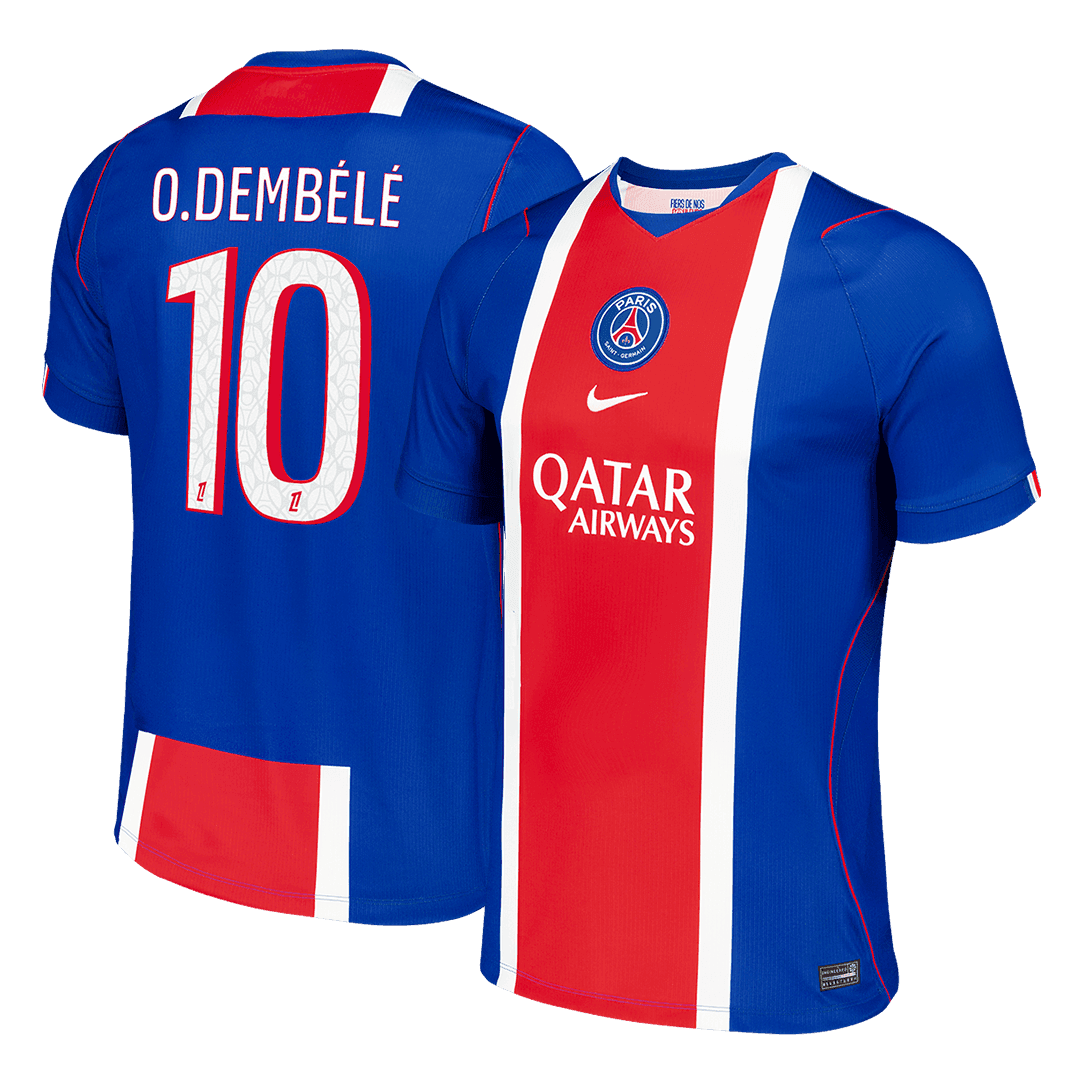 O.DEMBÉLÉ #10 Heren PSG Thuis Voetbalshirt 2026/27