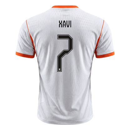 XAVI #7 Netherlands Uit Spelersversie Voetbalshirt WK Voetbal 2026 - Slim Fit