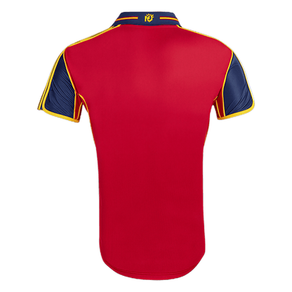 Retro Spain Thuis Voetbalshirt 2000 - achterkant