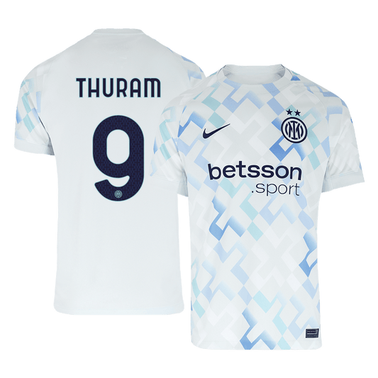 Maillot de football extérieur Inter Milan THURAM #9 pour homme 2025/26