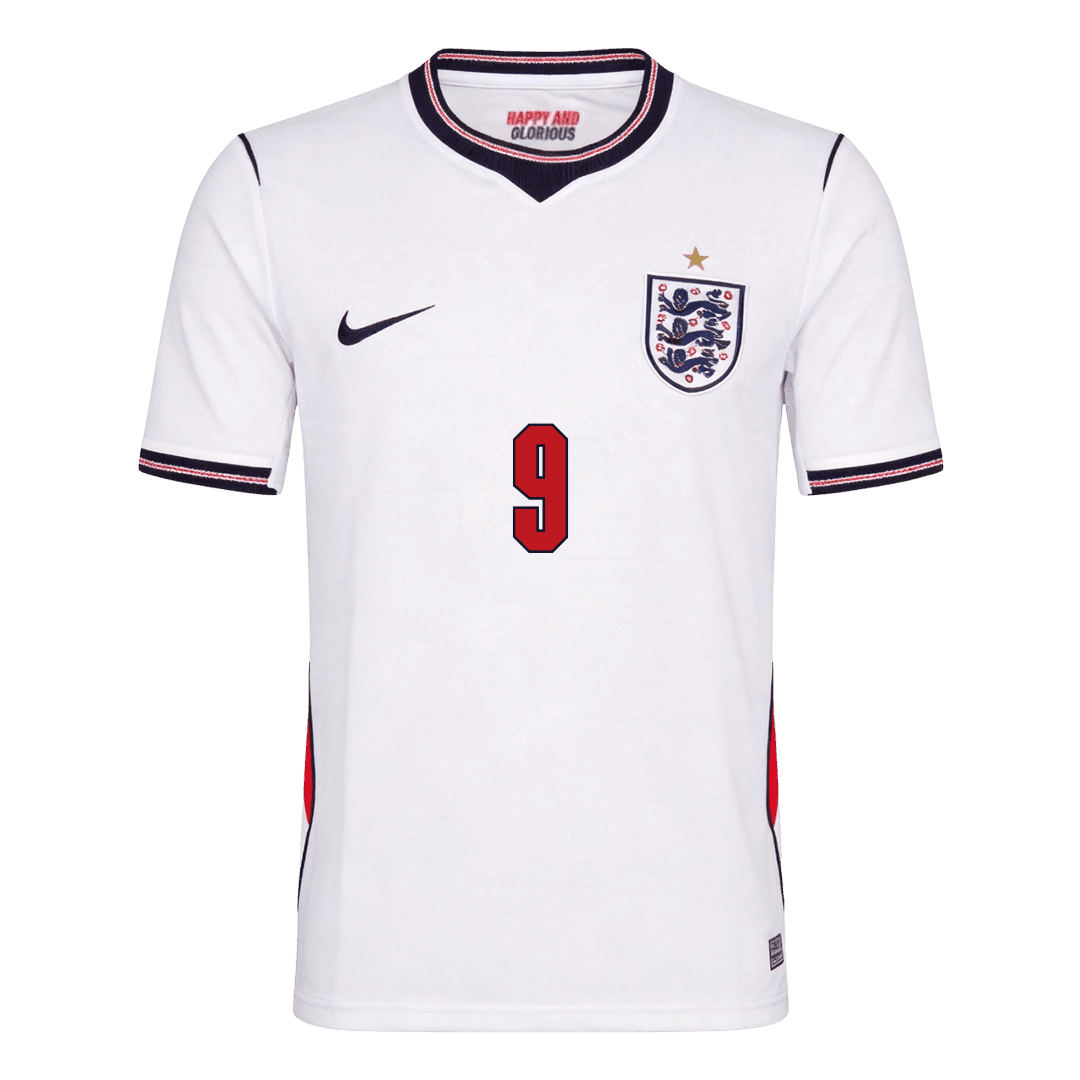 KANE #9 Heren England Thuis Voetbalshirt WK Voetbal 2026 - achterkant
