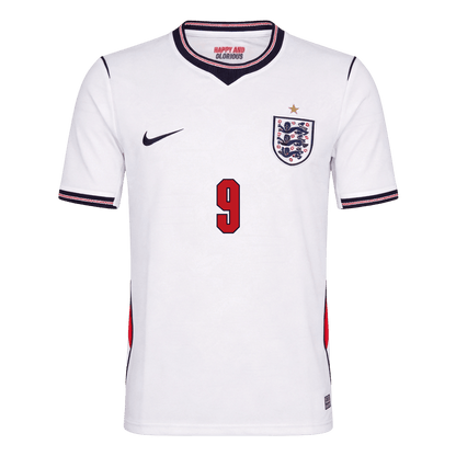 KANE #9 Heren England Thuis Voetbalshirt WK Voetbal 2026 - achterkant