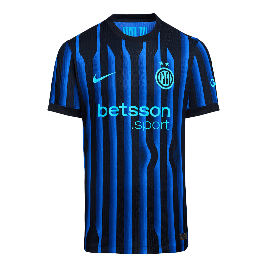 Inter Milan Thuis Spelersversie Voetbalshirt 2025/26 - Slim Fit