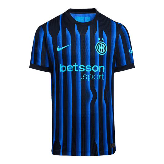 Maillot domicile Inter Milan, version joueur, saison 2025/26 - Coupe ajustée