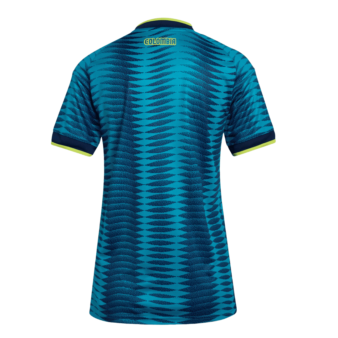 Dames Colombia Uit Voetbalshirt 2026 - achterkant