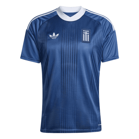 Heren Greece Uit Voetbalshirt WK Voetbal 2026 - voorkant