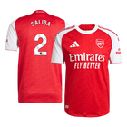 SALIBA #2 Arsenal Thuis Spelersversie Voetbalshirt 2025/26 - Slim Fit