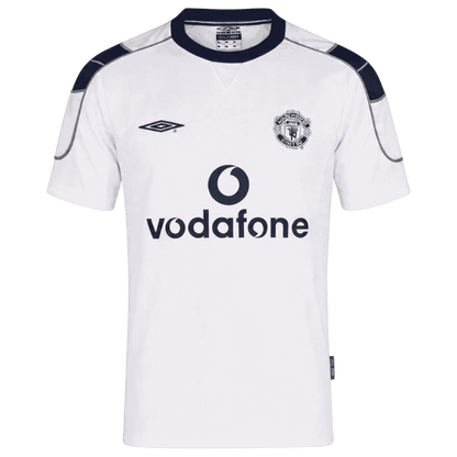 Retro Manchester United Uit Voetbalshirt 2000/01 - voorkant