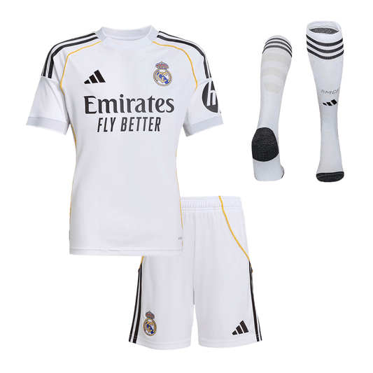 Jeugd Real Madrid Thuis Tenue 2025/26