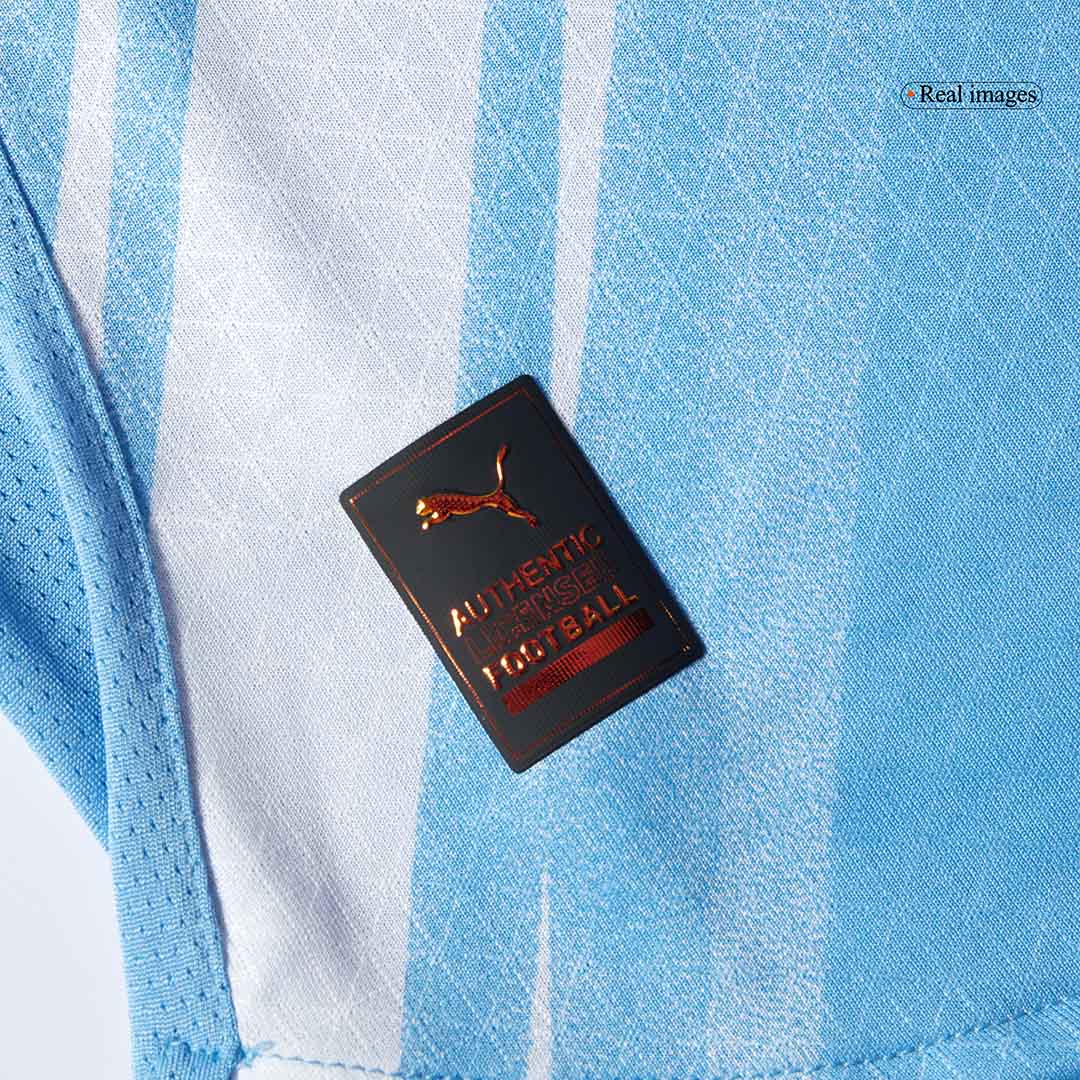 Manchester City Thuis Spelersversie Voetbalshirt 2025/26 - Slim Fit