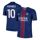 Maillot domicile PSG O.DEMBéLé n°10, version joueur, saison 2025/26 - Coupe ajustée
