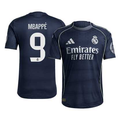 MBAPPé #9 Real Madrid Uit Spelersversie Voetbalshirt 2025/26 - Slim Fit
