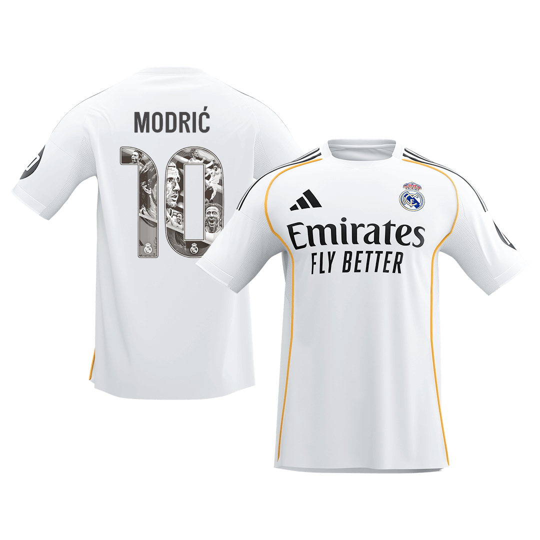 MODRIĆ Special #10 Heren Real Madrid Thuis Voetbalshirt 2025/26 [PREMIUM]