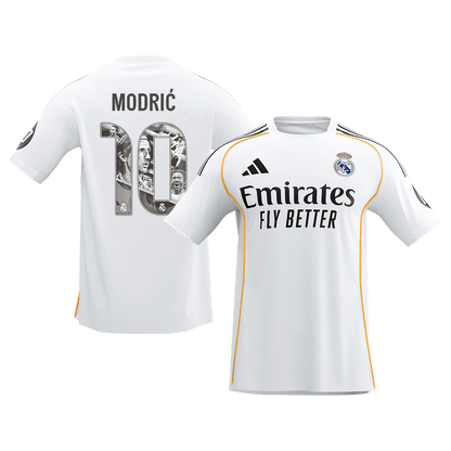 MODRIĆ Special #10 Heren Real Madrid Thuis Voetbalshirt 2025/26 [PREMIUM]
