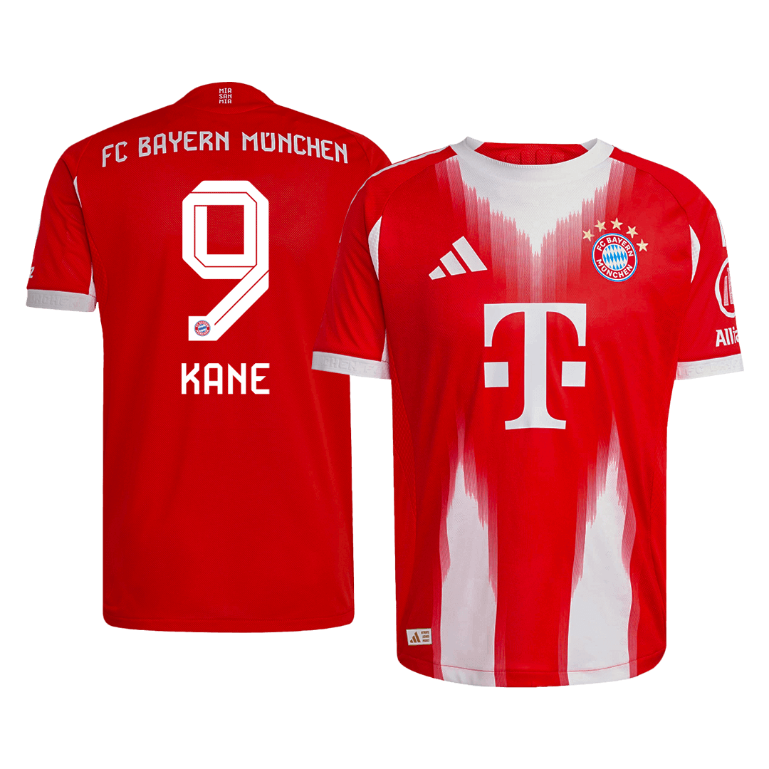 KANE #9 Bayern Munich Thuis Spelersversie Voetbalshirt 2025/26 - Slim Fit