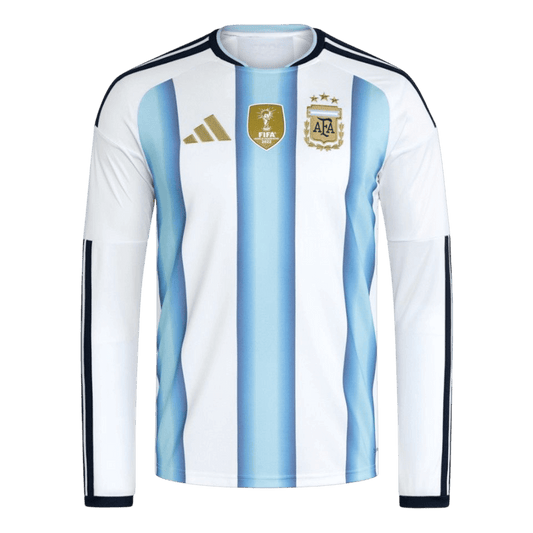 Heren Argentina Thuis Lange Mouwen Voetbalshirt 2026