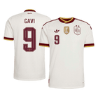 GAVI #9 Spanje Spelersversie Uitshirt WK Voetbal 2026 - slim fit【Kampioenseditie】