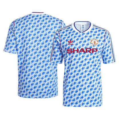 Retro Manchester United Uit Voetbalshirt 1990/92 - achterkant