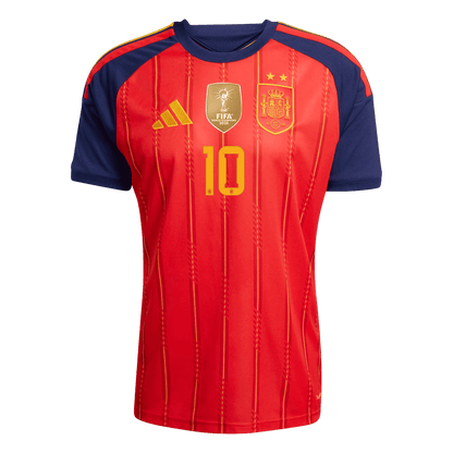 OLMO #10 Heren Spanje thuisshirt WK Voetbal 2026【Kampioenseditie】