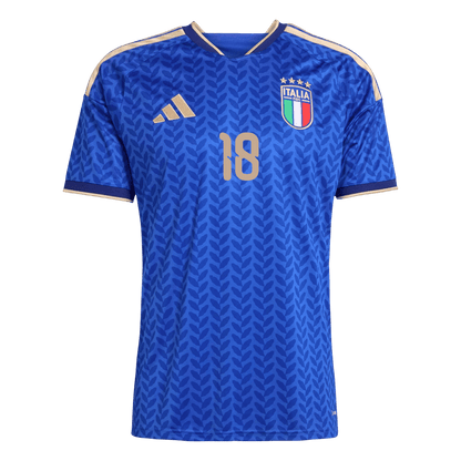 BARELLA #18 Heren Italy Thuis Voetbalshirt 2026