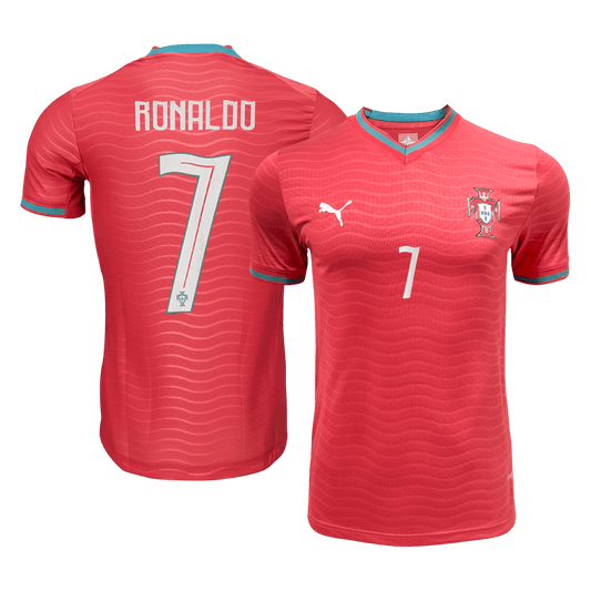 RONALDO #7 Portugal Thuis Spelersversie Voetbalshirt 2026 - Slim Fit