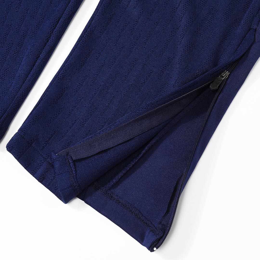 Barcelona Joggingpak met rit Set(top+broek) 2025/26 Black&Orange