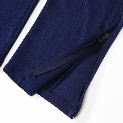 Barcelona Joggingpak met rit Set(top+broek) 2025/26 Black&Orange