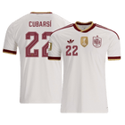 CUBARSÍ #22 Heren Spanje Uitshirt WK Voetbal 2026【Kampioenseditie】