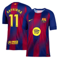 RAPHINHA #11 Heren Barcelona Thuis Voetbalshirt 2025/26 [PREMIUM]