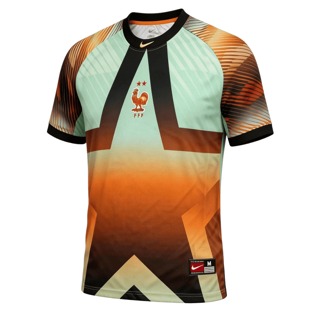 Heren France Voetbalshirt WK Voetbal 2026 - voorkant