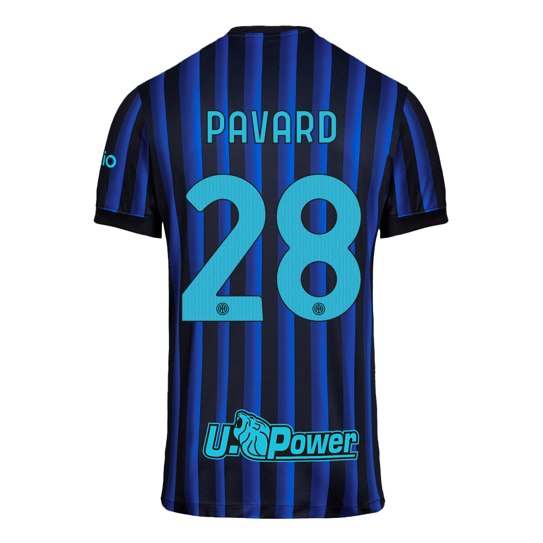 PAVARD #28 Heren Inter Milan Thuis Voetbalshirt 2025/26