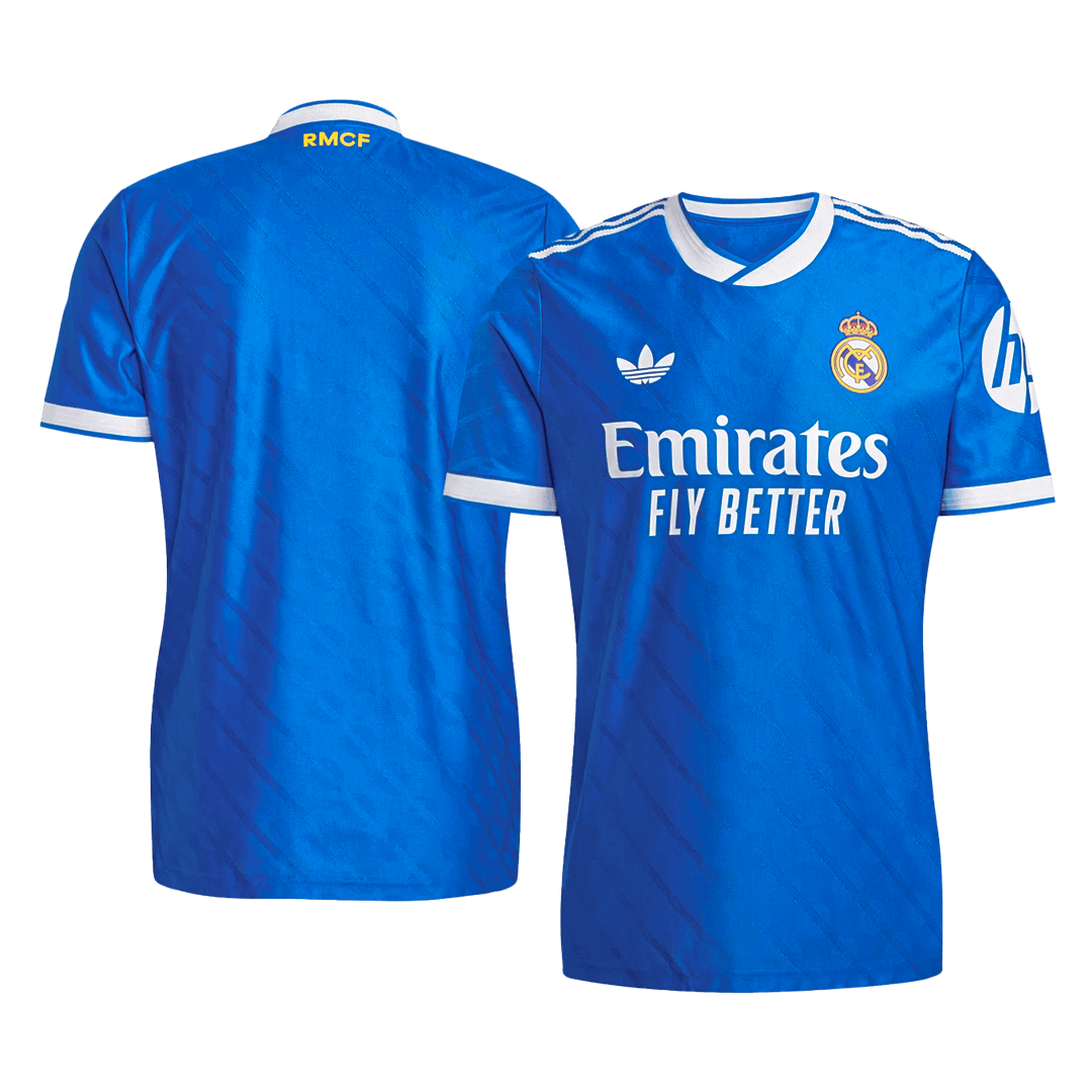 Real Madrid Derde Spelersversie Voetbalshirt 2025/26 - Slim Fit