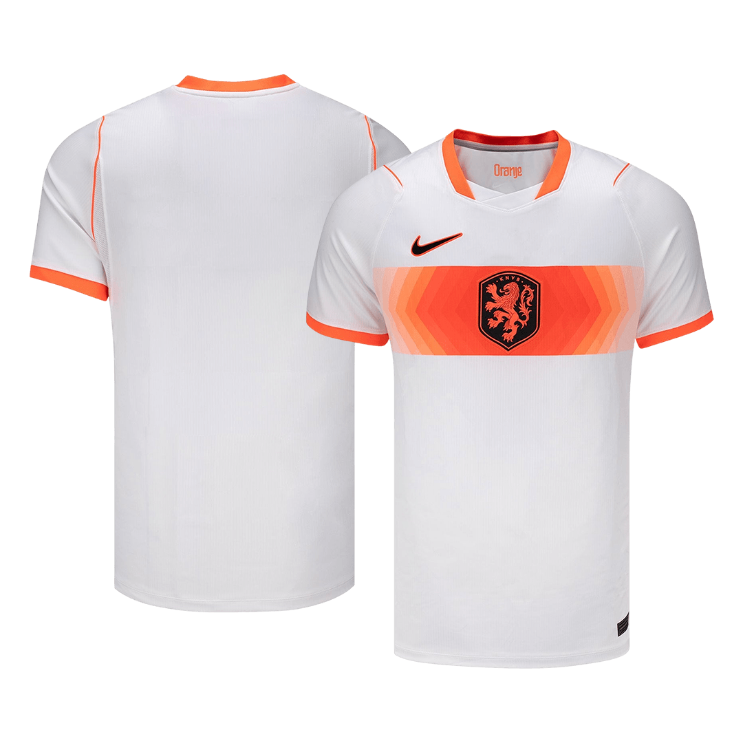 Heren Netherlands Uit Voetbalshirt WK Voetbal 2026 - achterkant