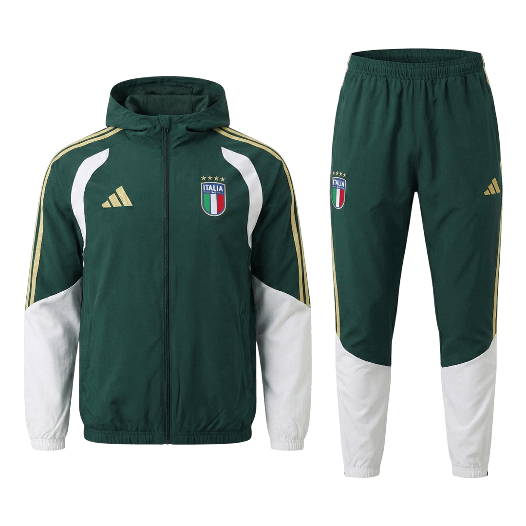 Italy Trainingsjack Set(top+broek) 2026 Green