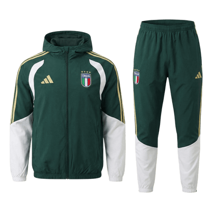 Italy Trainingsjack Set(top+broek) 2026 Green