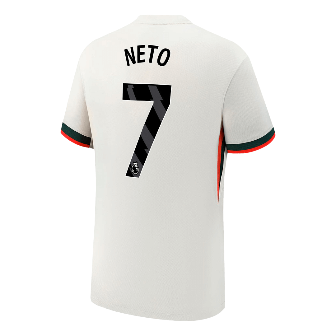 NETO #7 Heren Chelsea Uit Voetbalshirt 2025/26