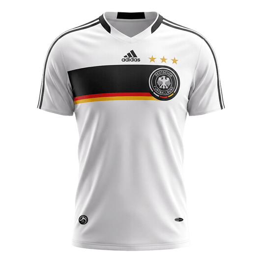 Retro Germany Thuis Voetbalshirt 2008