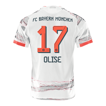 OLISE #17 Bayern Munich Uit Spelersversie Voetbalshirt 2025/26 - Slim Fit