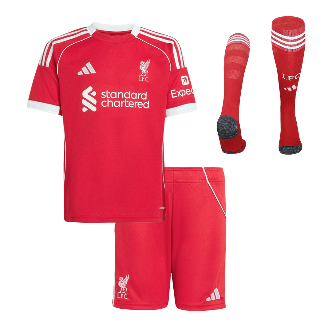 Jeugd Liverpool Thuis Tenue 2025/26