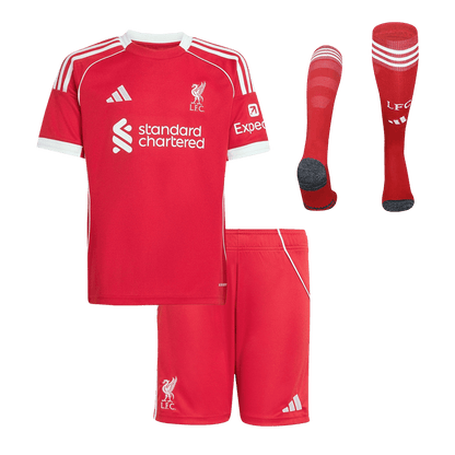 Jeugd Liverpool Thuis Tenue 2025/26