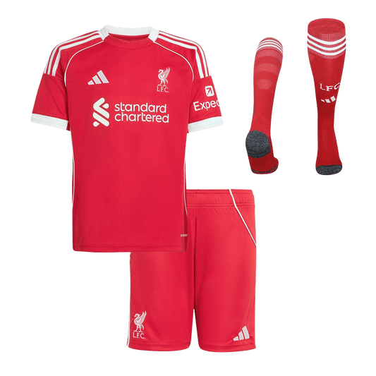 Jeugd Liverpool Thuis Tenue 2025/26