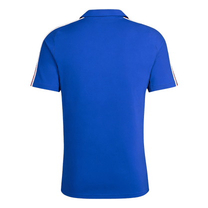 Retro France Thuis Voetbalshirt 1984 - achterkant