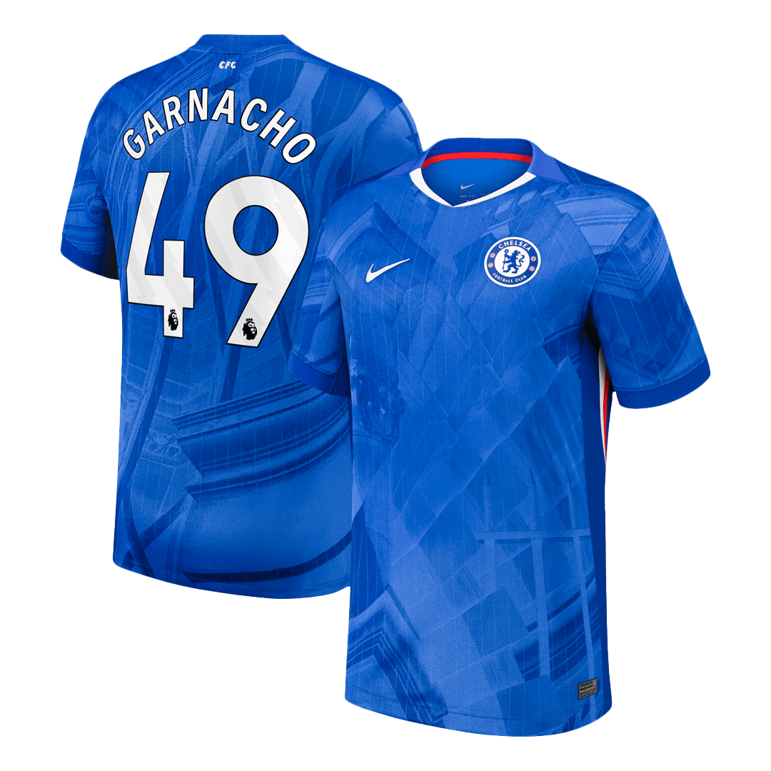 GARNACHO #49 Heren Chelsea Thuis Voetbalshirt 2025/26 [PREMIUM]