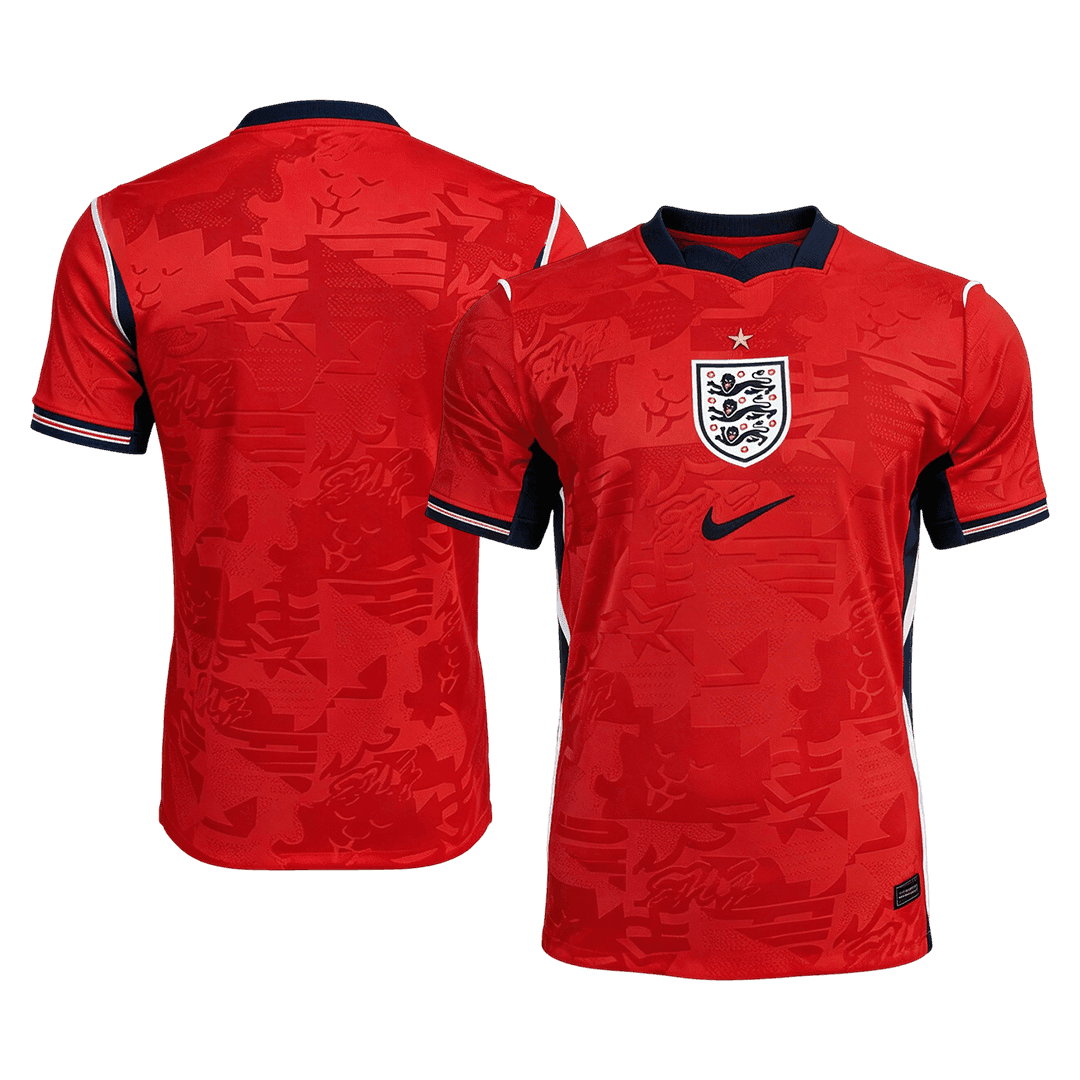England Uit Spelersversie Voetbalshirt WK Voetbal 2026 - Slim Fit - achterkant