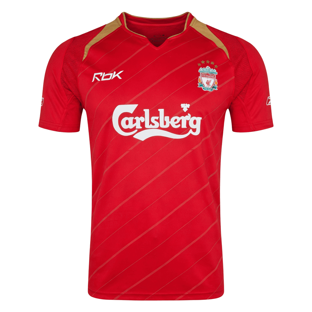 Retro Liverpool Thuis Voetbalshirt 2005/06
